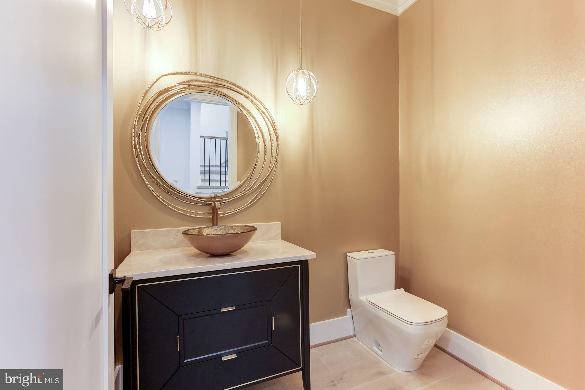 1823 Beulah Road Vienna, VA 22182 - Photo 31 of 70 Rich powder room