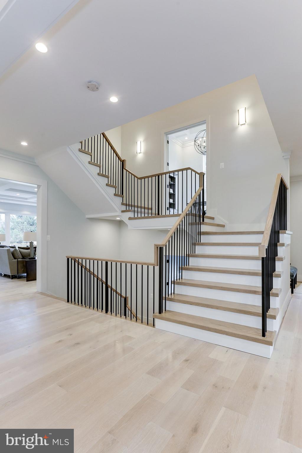 1823 Beulah Road Vienna, VA 22182 - Photo 33 of 70 Open staircase leading to study