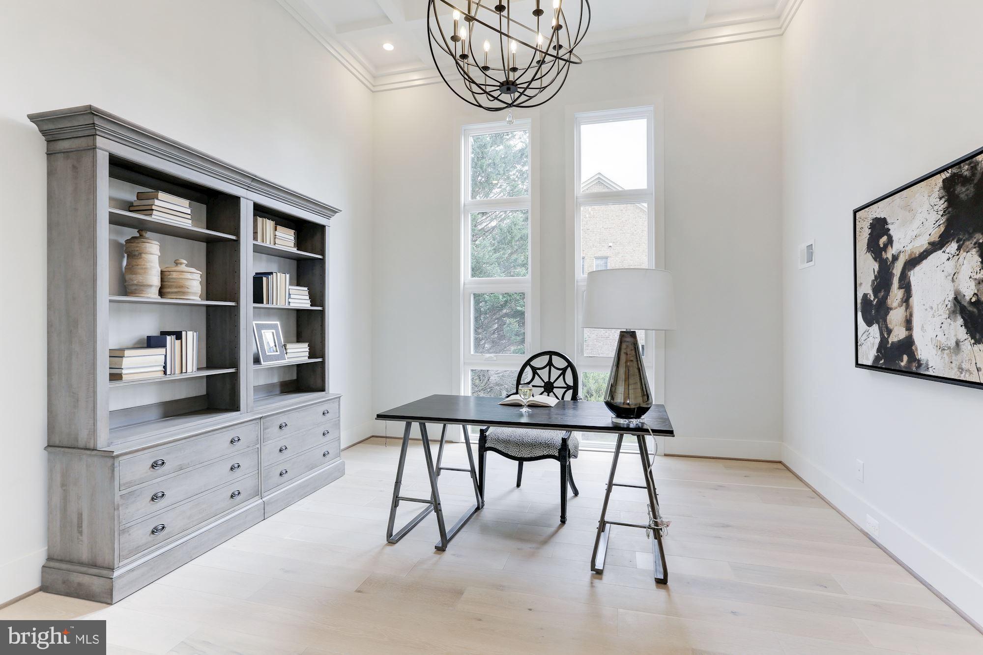 1823 Beulah Road Vienna, VA 22182 - Photo 34 of 70 Stunning study with towering ceilings