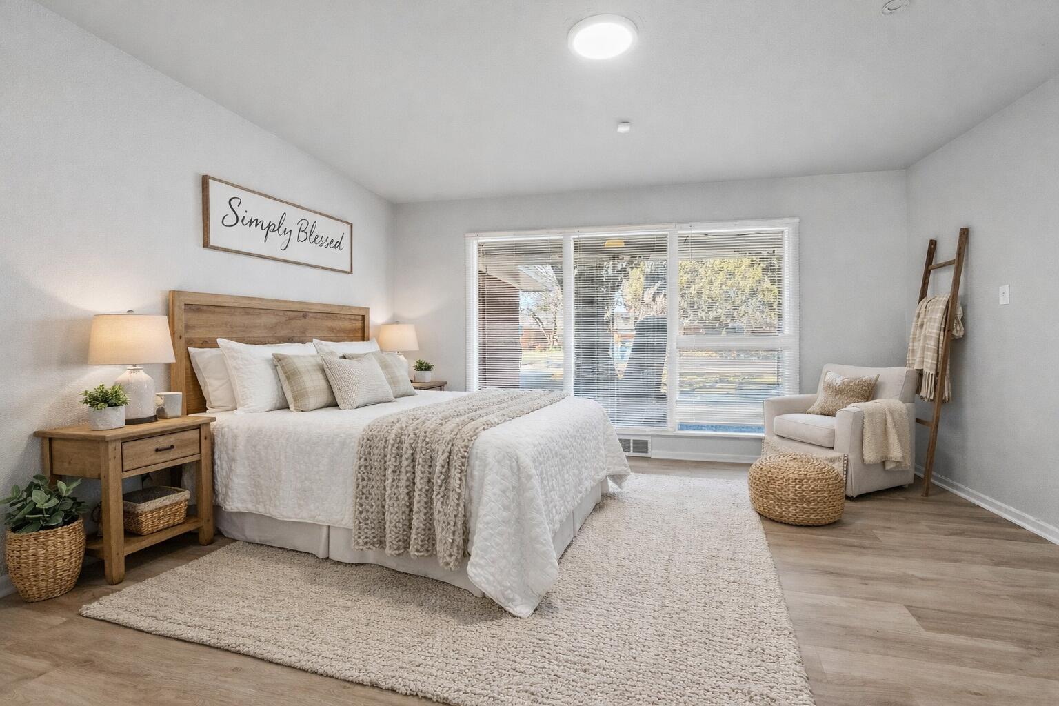 3405 46th Street Lubbock, TX 79413 - Photo 26 of 34 Cozy farmhouse bedroom with natural ligh
