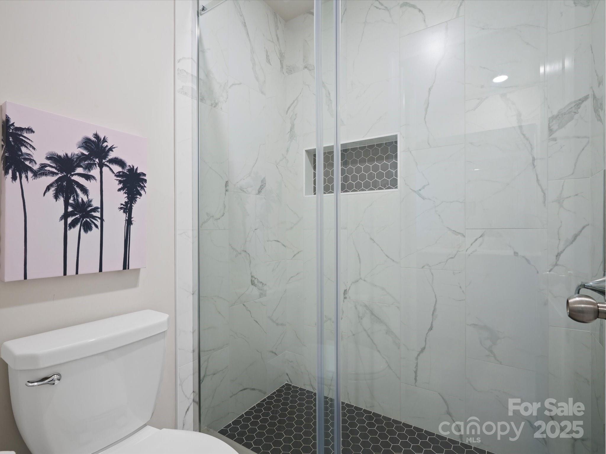 5581 Soft Shell Drive Lancaster, SC 29720 - Photo 34 of 48 a bathroom with a shower toilet and a sink