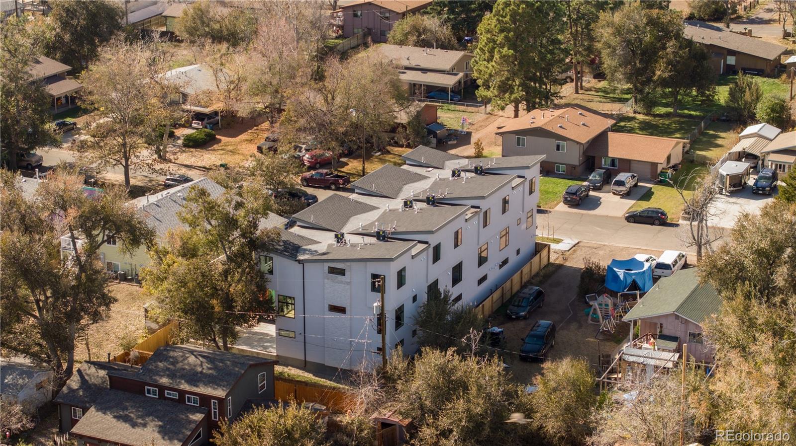 1686 Tabor Street Lakewood, CO 80215 - Photo 32 of 34 an aerial view of a city