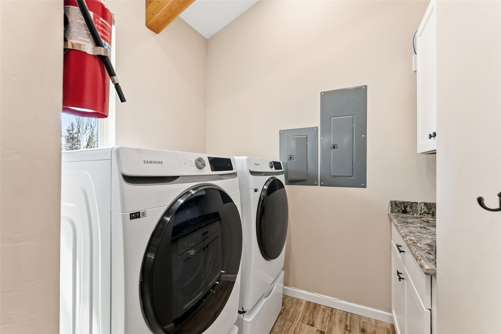 1227 Edgewood Road Alma, CO 80420 - Photo 18 of 40 a utility room with dryer and washer