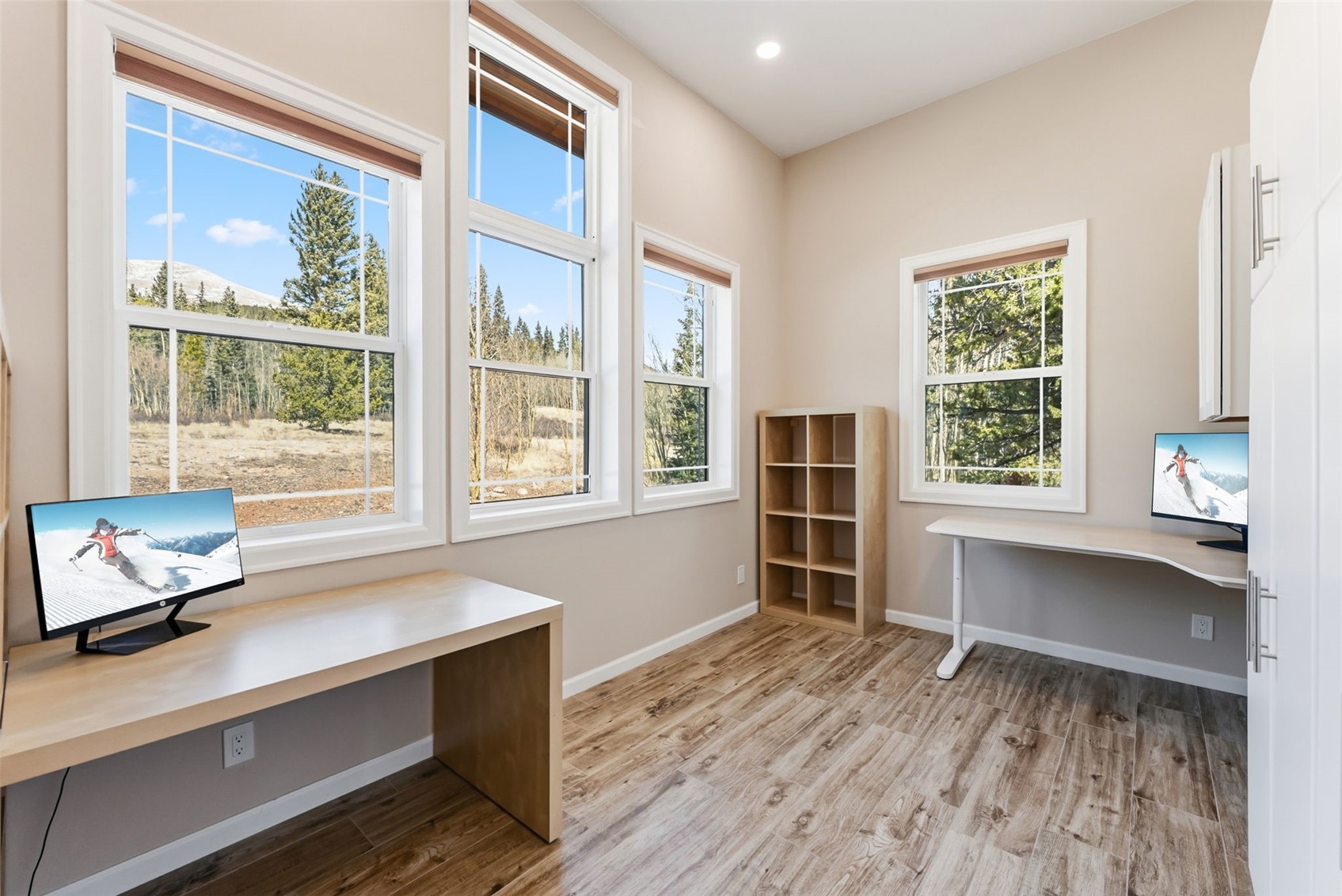 1227 Edgewood Road Alma, CO 80420 - Photo 19 of 40 a living room with furniture and a large window