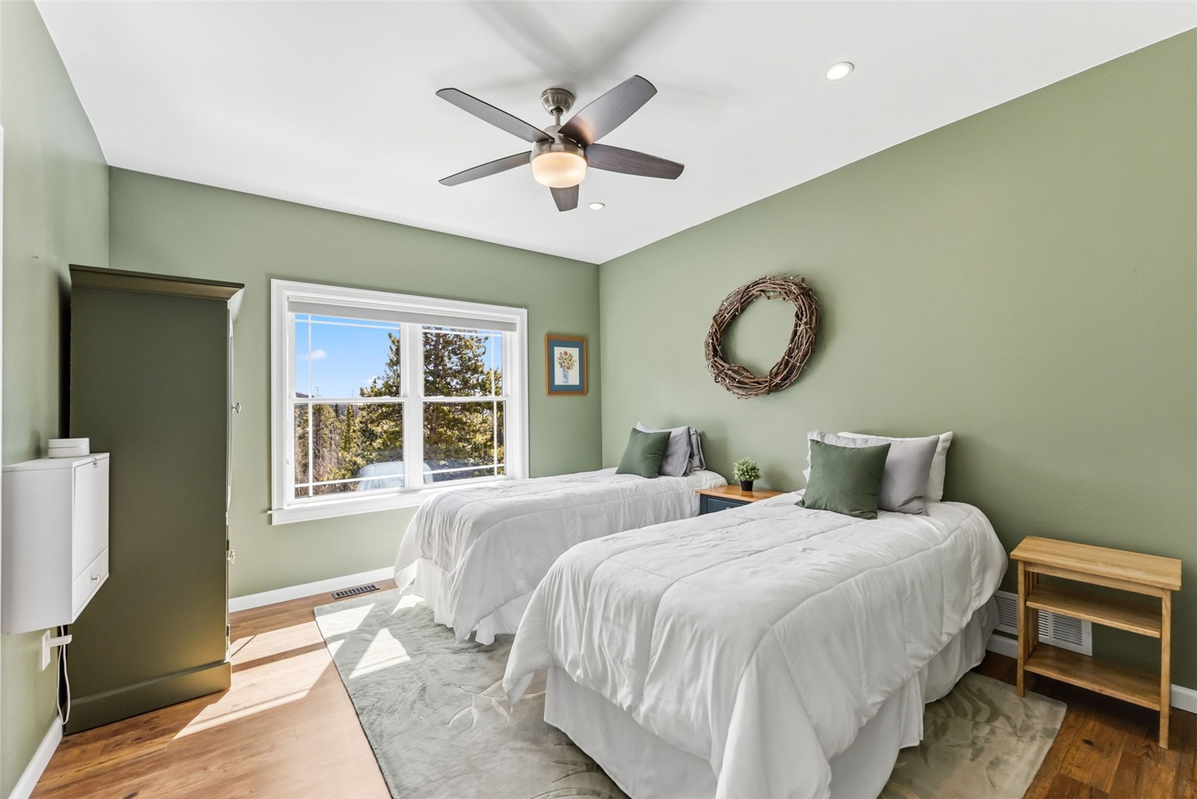 1227 Edgewood Road Alma, CO 80420 - Photo 25 of 40 a bedroom with bed and a window