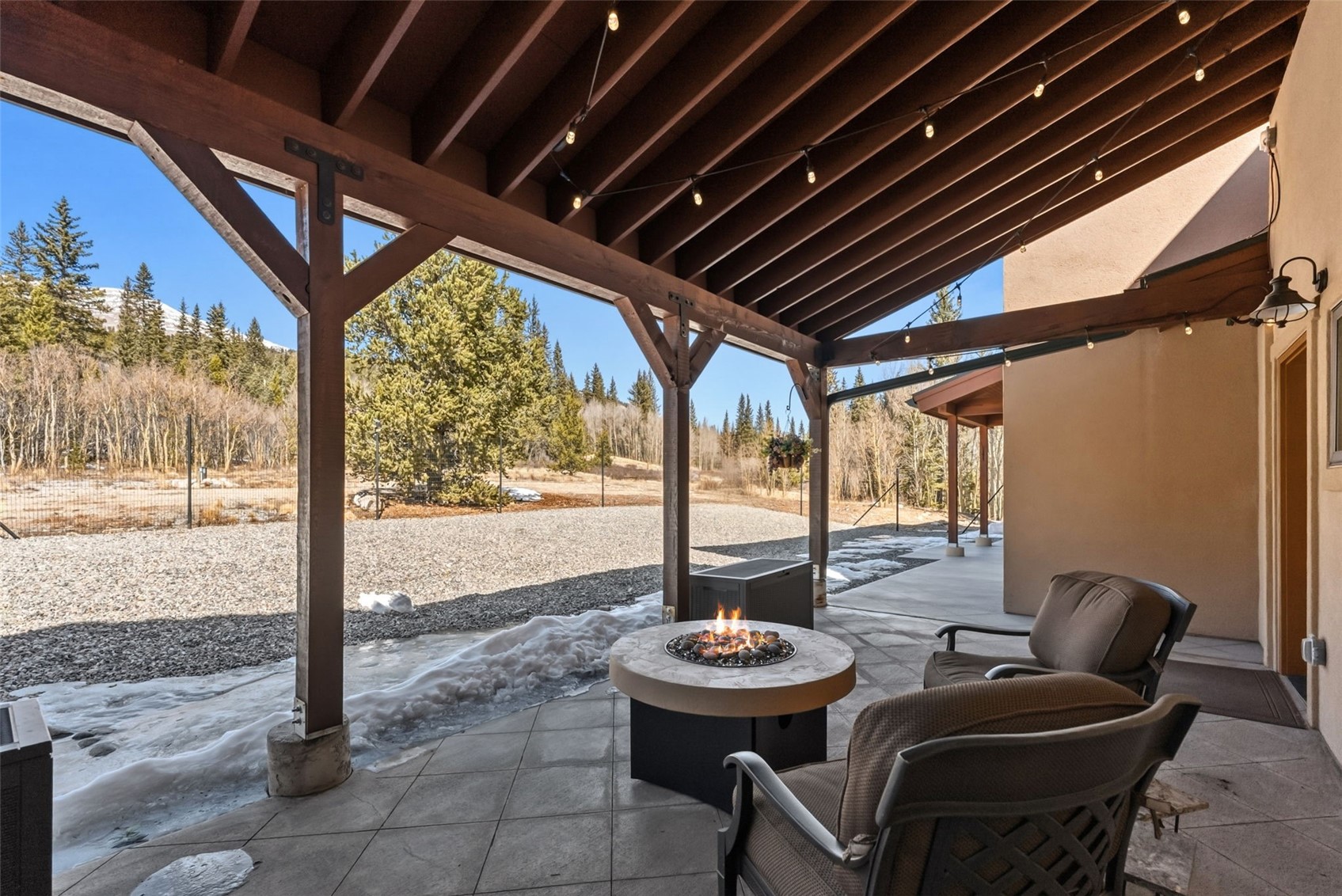 1227 Edgewood Road Alma, CO 80420 - Photo 33 of 40 a view of an outdoor seating area