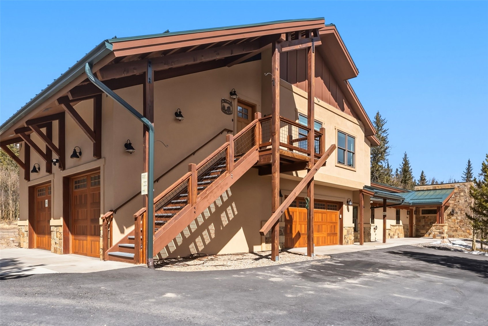 1227 Edgewood Road Alma, CO 80420 - Photo 35 of 39 Carriage House Entrance up stairs