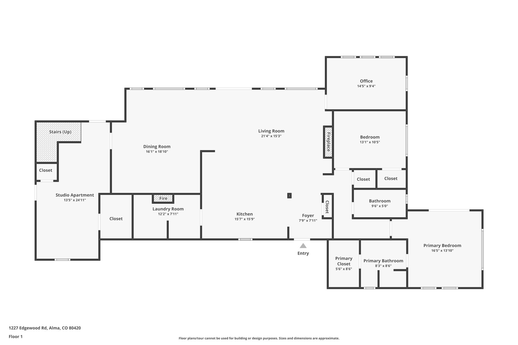 1227 Edgewood Road Alma, CO 80420 - Photo 38 of 39 Floor Plan Main House