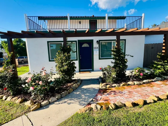 front view of a house