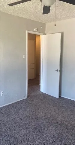 a view of a room with an empty space