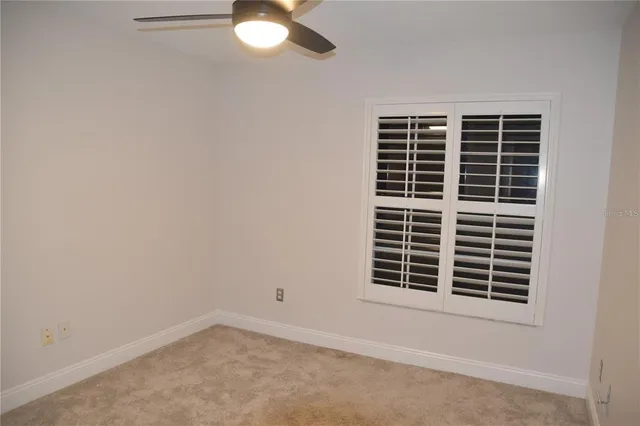 a view of a room and window