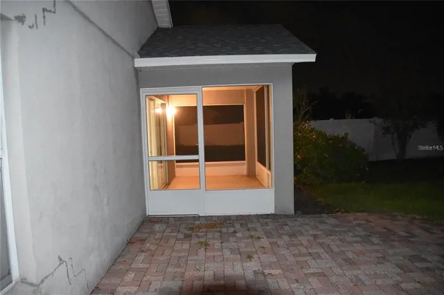 a view of a lake in middle of the house