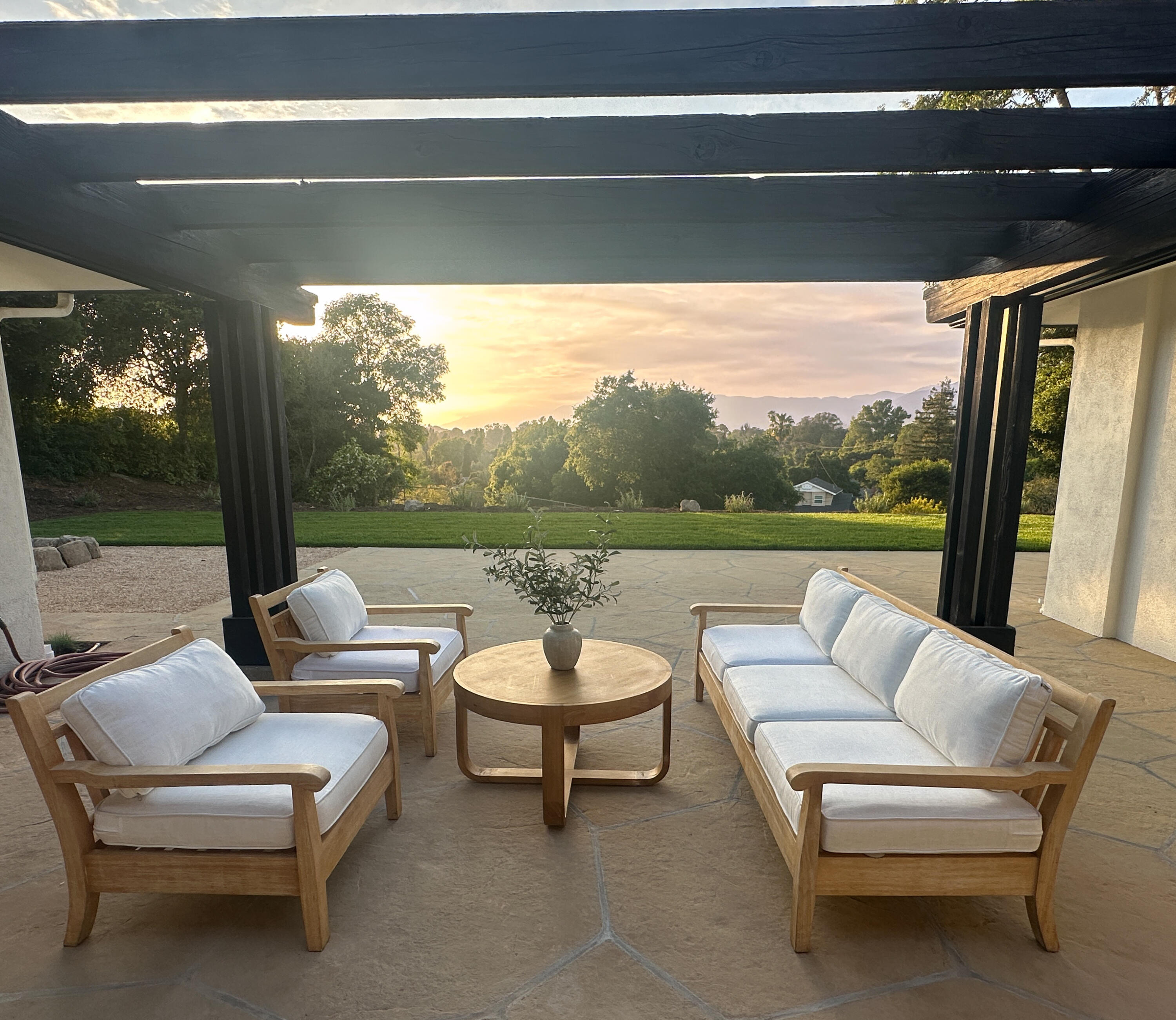 837 Veronica Springs Road Santa Barbara, CA 93105 - Photo 1 of 22 Back Patio View