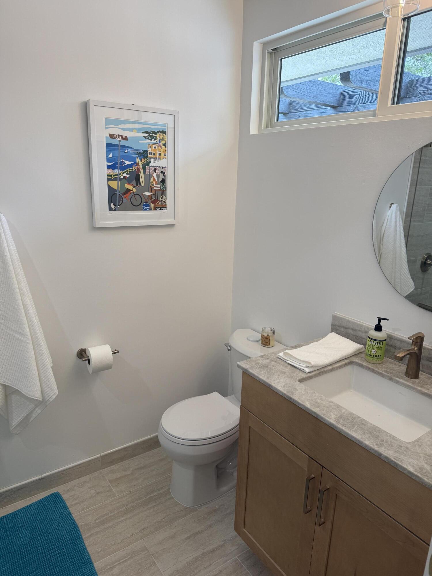 837 Veronica Springs Road Santa Barbara, CA 93105 - Photo 17 of 22 Hall Bathroom
