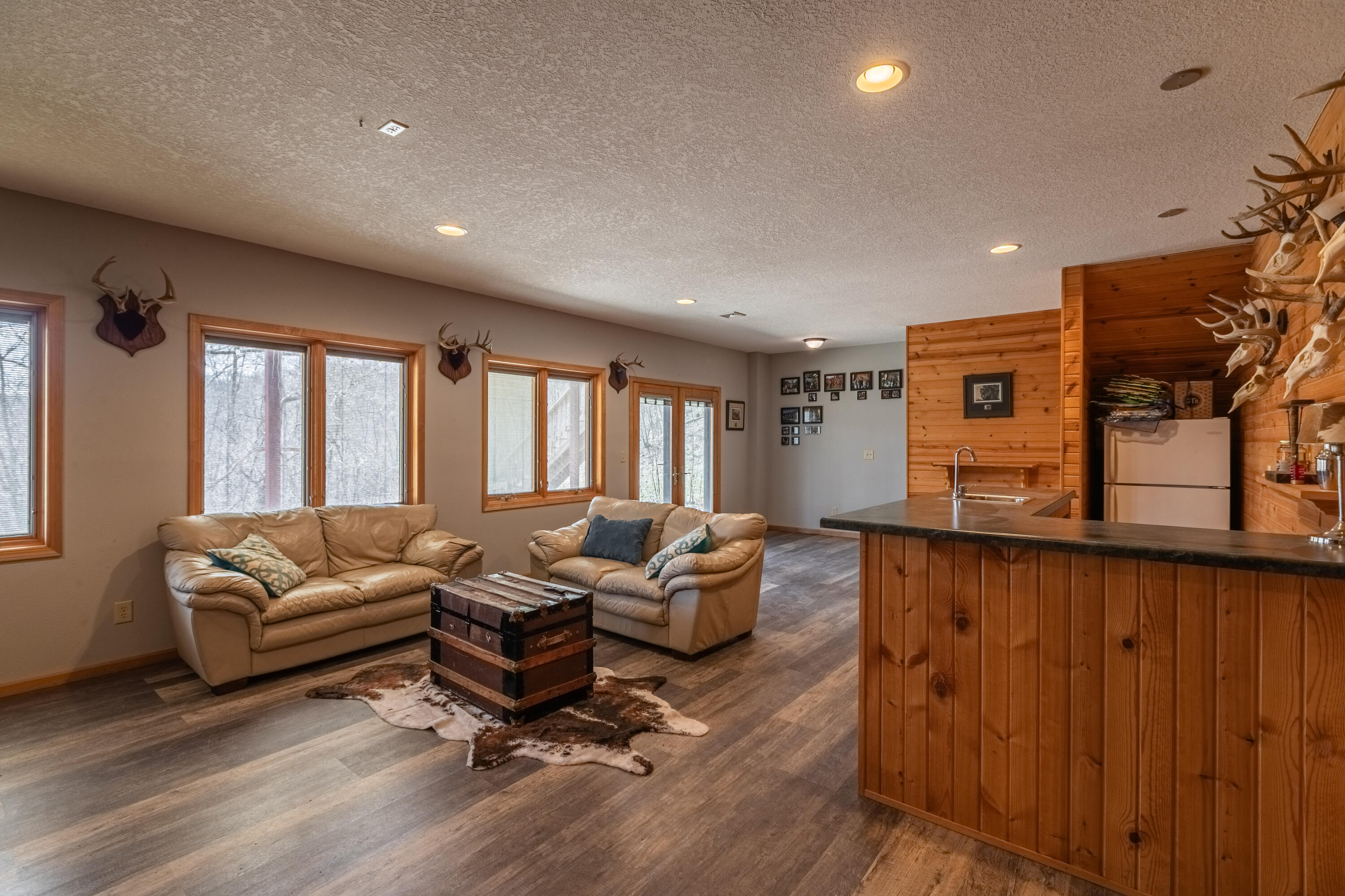 10235 Tavern Road Clayton, WI 54655 - Photo 23 of 30 lowerr family room