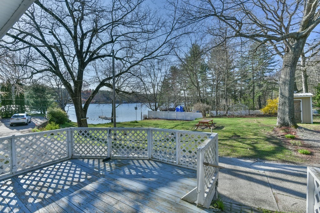 136 Pierpont Road Dudley, MA 01571 - Photo 11 of 28 a view of a backyard with trees