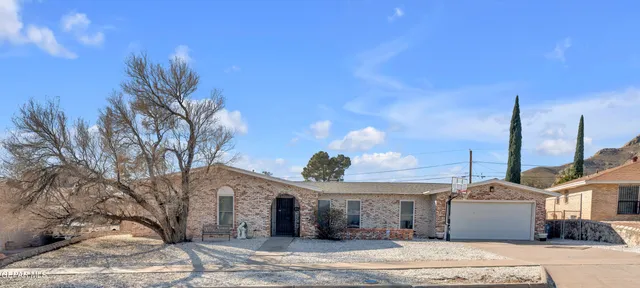 a front view of a house with a entertaining space