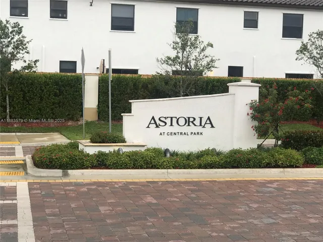 a view of a sign board