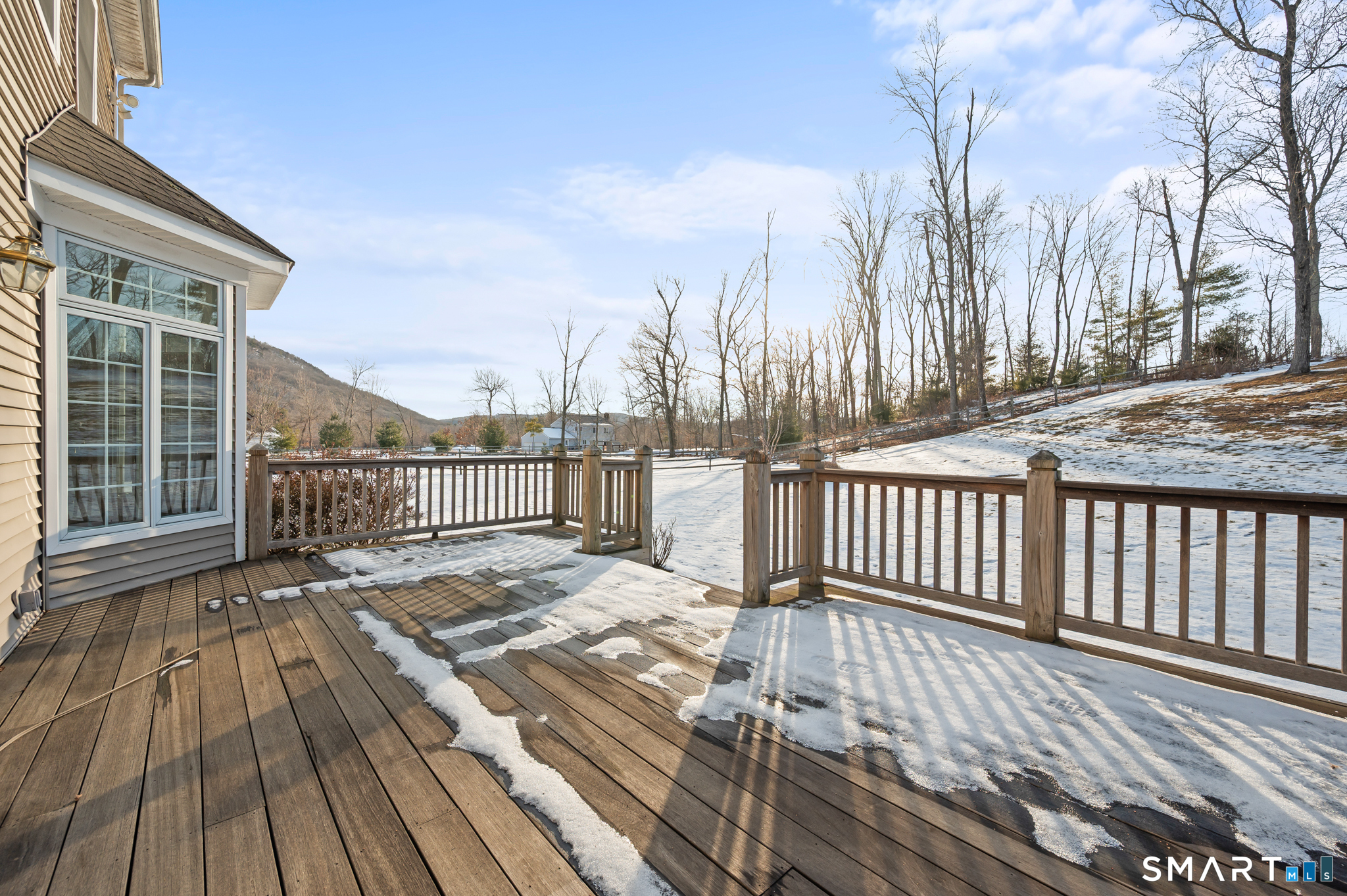 180 River Road Hamden, CT 06518 - Photo 4 of 28 Overlook the Horse Paddocks from the Back Deck