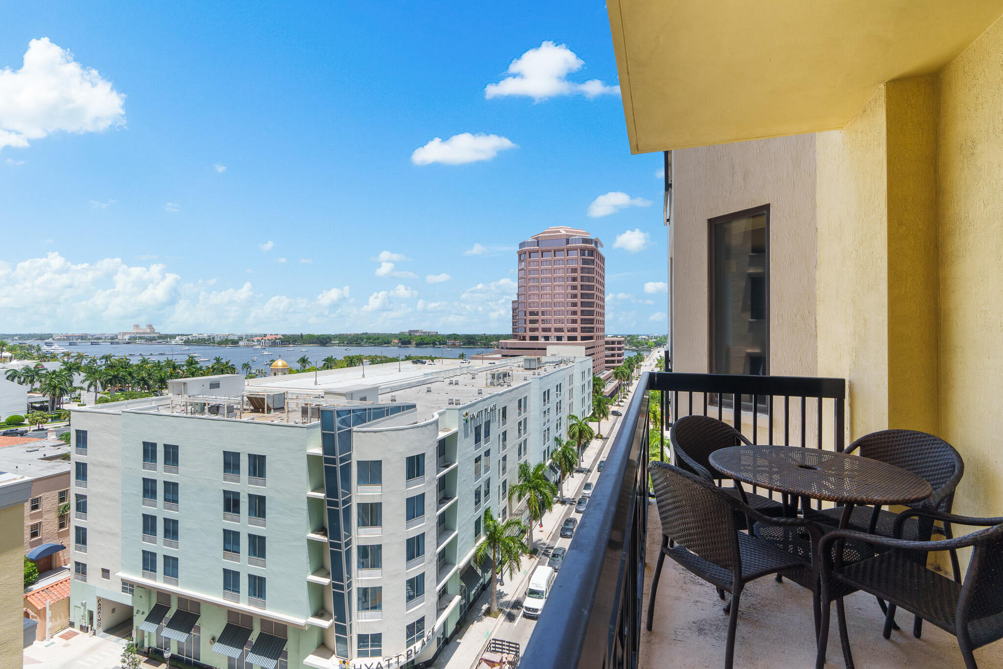 801 South Olive Avenue, Unit 711 West Palm Beach, FL 33401 - Photo 54 of 78 Views from your large terrace