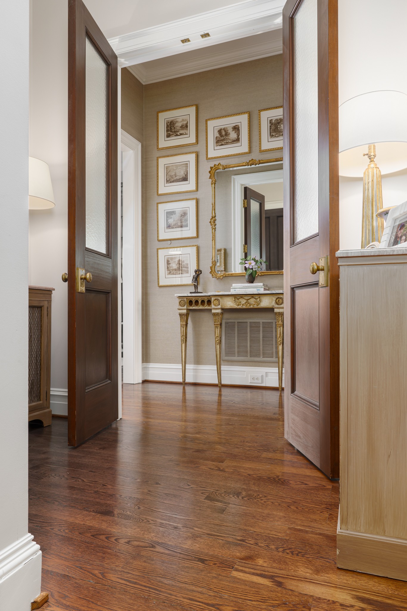 116 Church Street Franklin, TN 37064 - Photo 27 of 34 a view of a kitchen with a sink refrigerator and wooden floor
