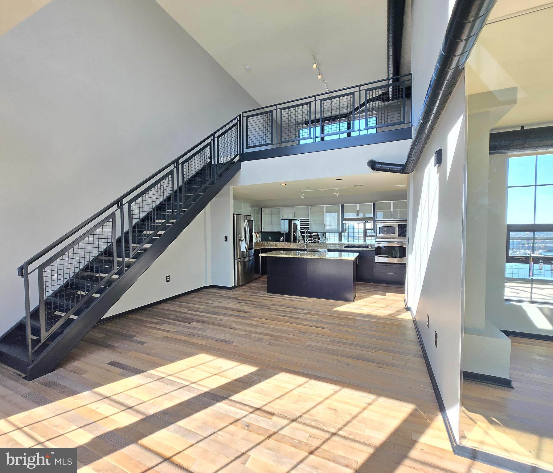 1200 Steuart Street, Unit 1913 Baltimore, MD 21230 - Photo 10 of 57 Gourmet Kitchen and Lofted views.