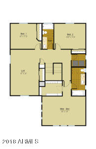 1976 West Rd Agent Street Apache Junction, AZ 85120 - Photo 3 of 3 Wrangler - Floor Plan 2nd Floor