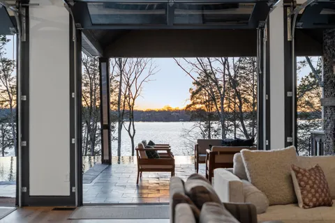 a view of a outdoor seating