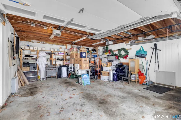 a view of storage and utility room