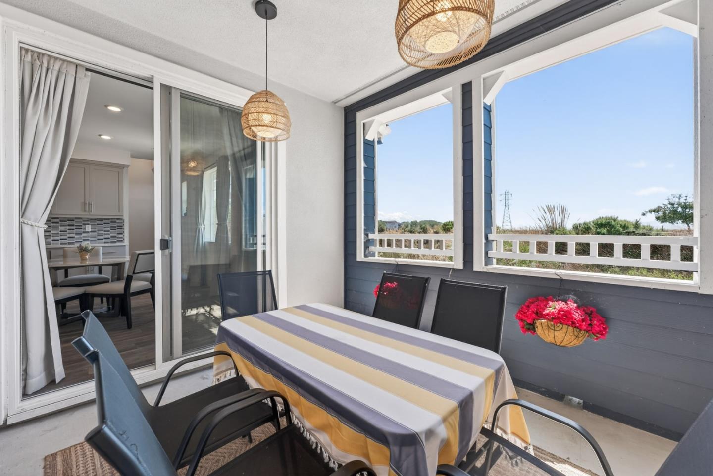9532 Seawind Way Newark, CA 94560 - Photo 16 of 44 a outdoor dining room with furniture window and wooden floor
