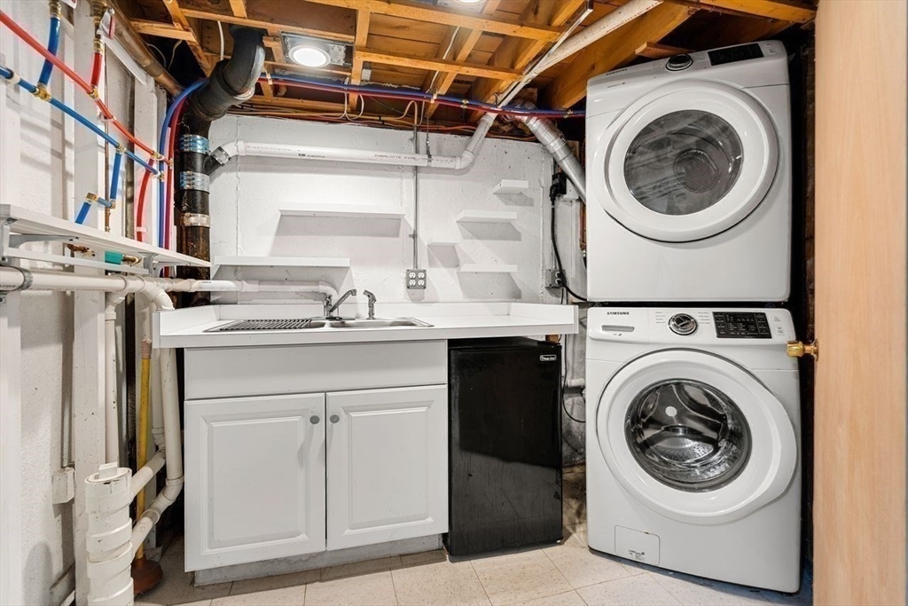 9 Pearson Street Beverly, MA 01915 - Photo 25 of 41 a utility room with dryer and washer