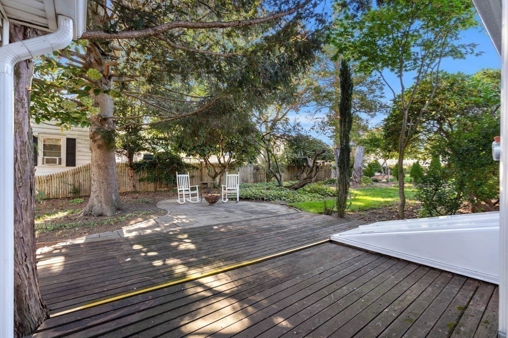 9 Pearson Street Beverly, MA 01915 - Photo 35 of 41 a view of a yard with plants and trees