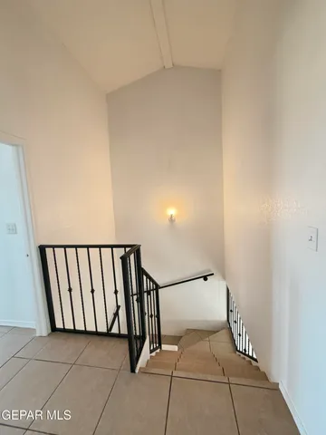 a view of empty room