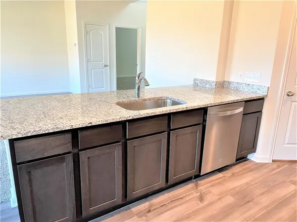 a view of a sink under an umbrella