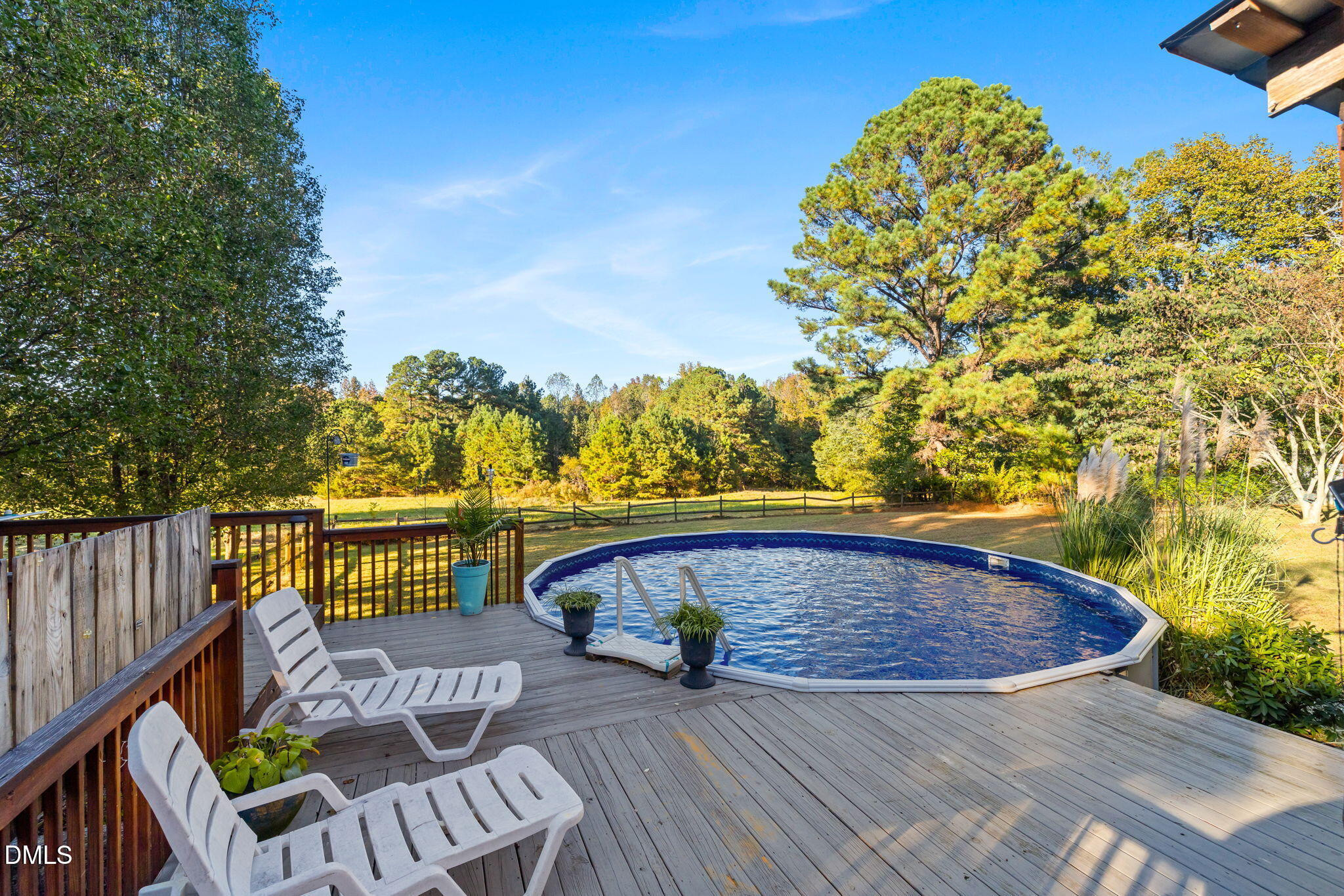 3900 Dabney Road Henderson, NC 27537 - Photo 27 of 35 a view of balcony with wooden floor and outdoor seating