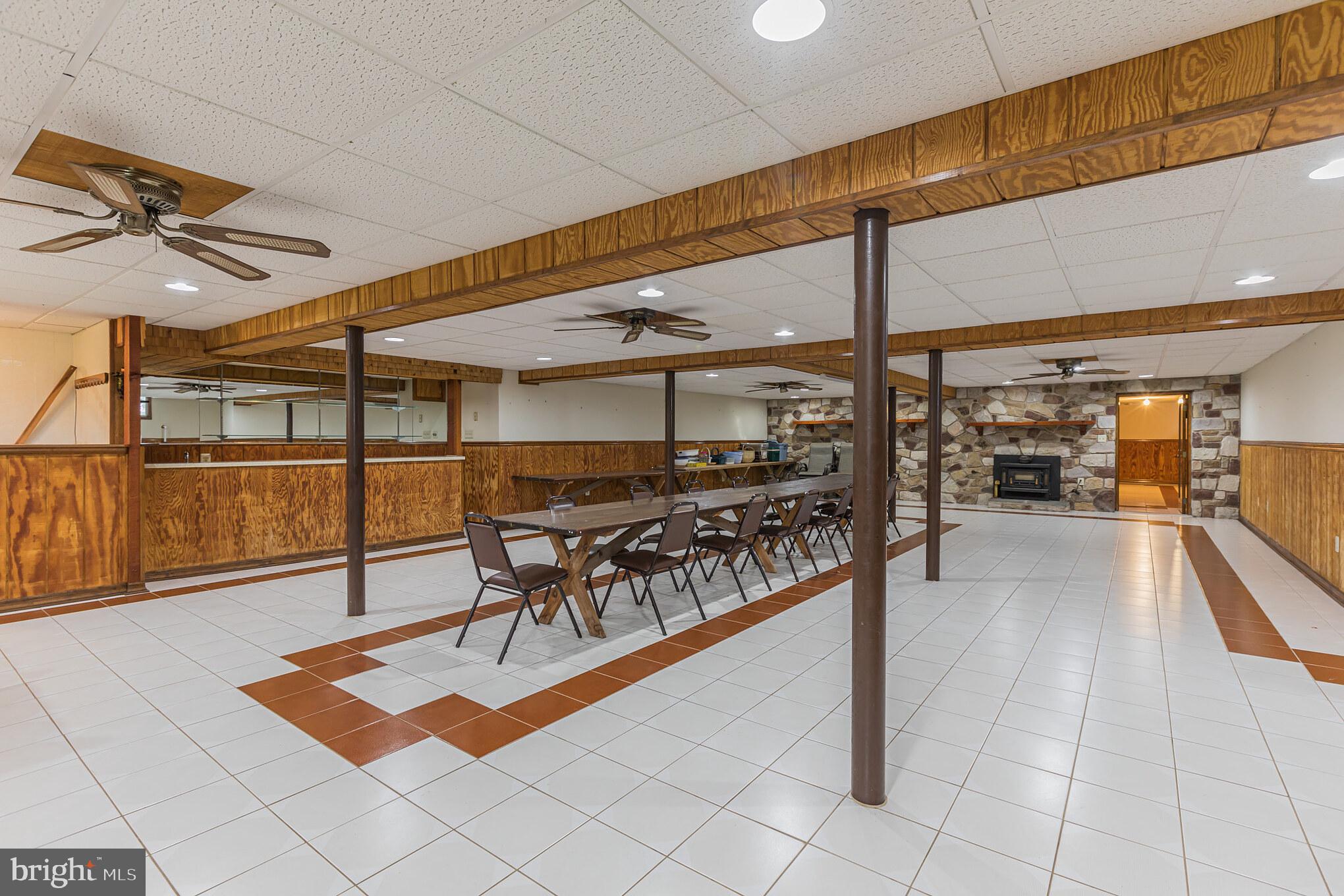 114 Curley Mill Road Chalfont, PA 18914 - Photo 26 of 36 Tiled Basement with Powder Room