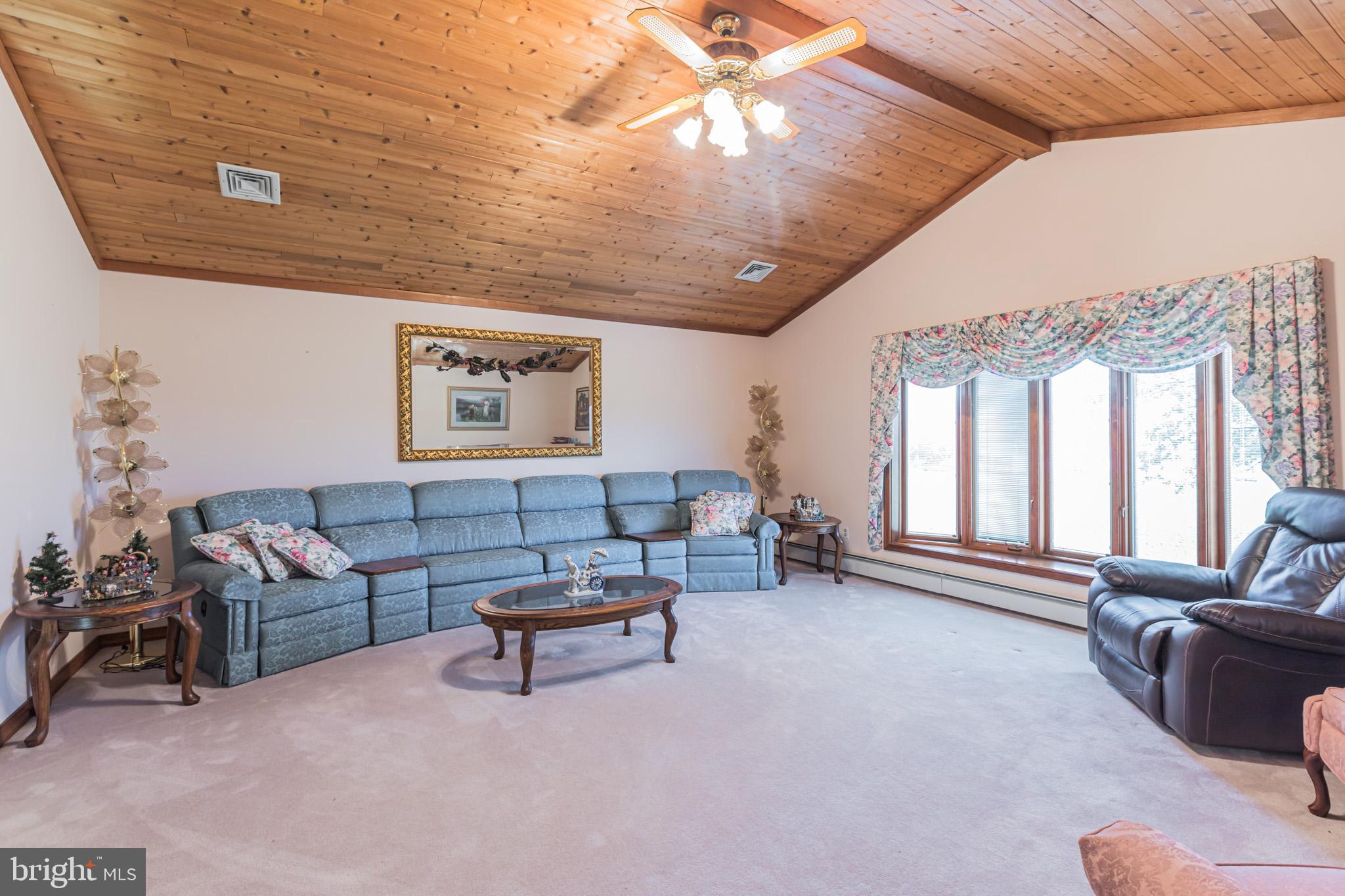 114 Curley Mill Road Chalfont, PA 18914 - Photo 10 of 36 Vaulted Wood ceilings in Living Room