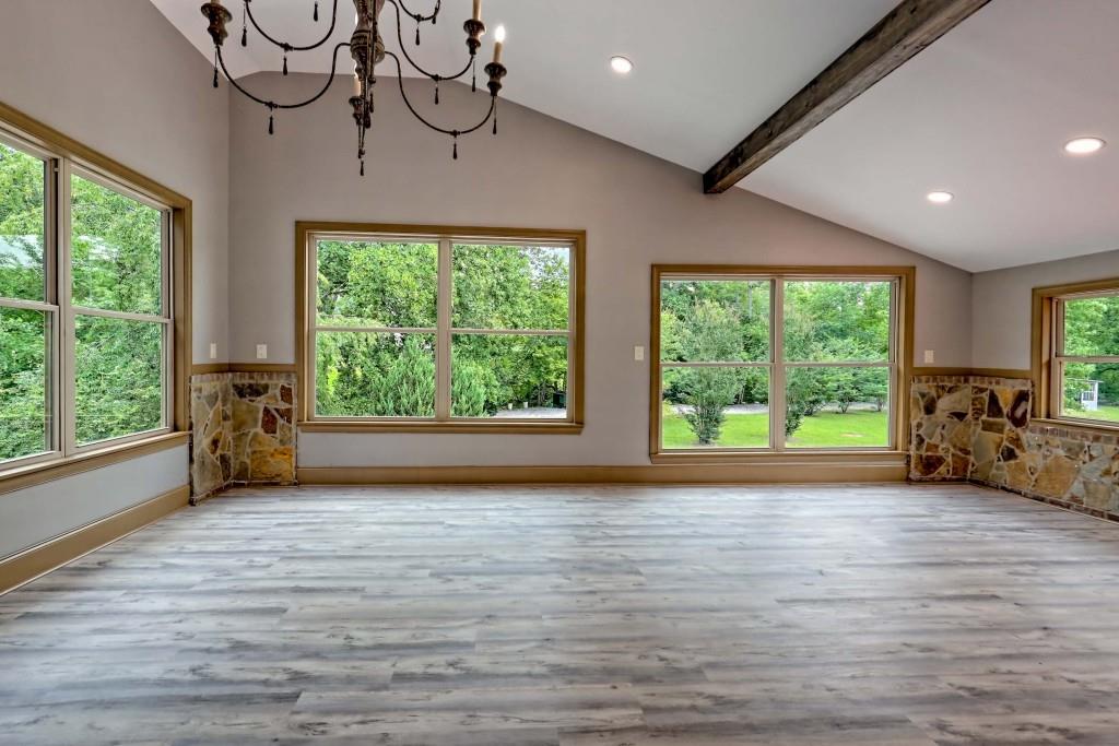1422 Wolffork Road Rabun Gap, GA 30568 - Photo 43 of 78 a view of room with window and hardwood floor