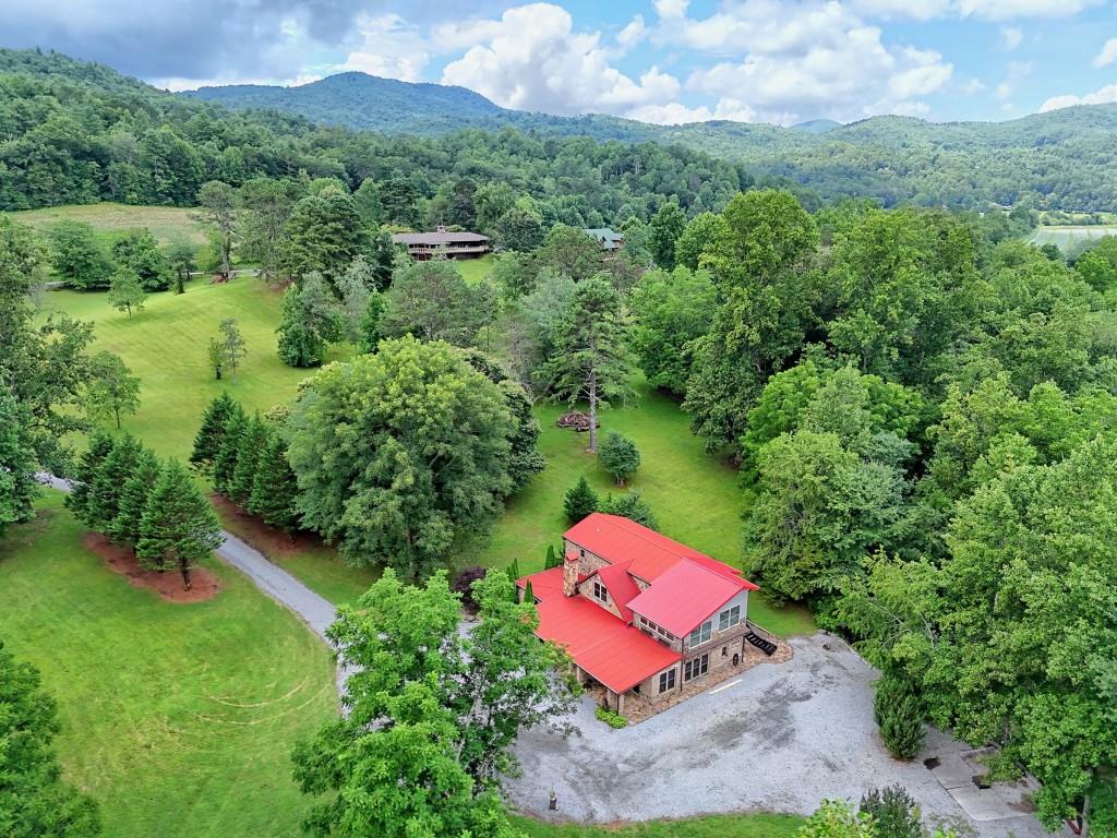 1422 Wolffork Road Rabun Gap, GA 30568 - Photo 74 of 78 an aerial view of a house