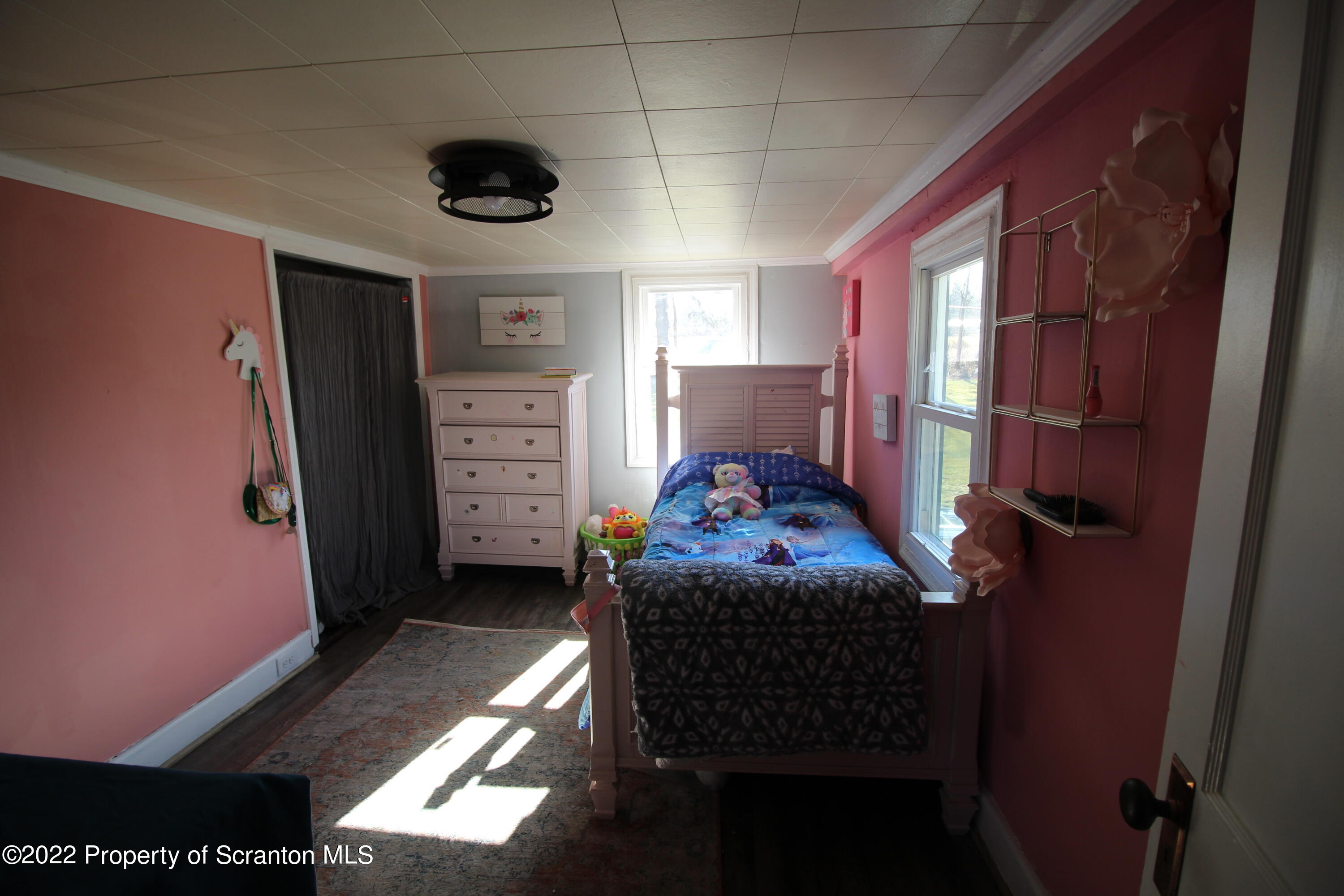 4001 Quicktown Road Moscow, PA 18444 - Photo 18 of 24 a bedroom with a bed and a window