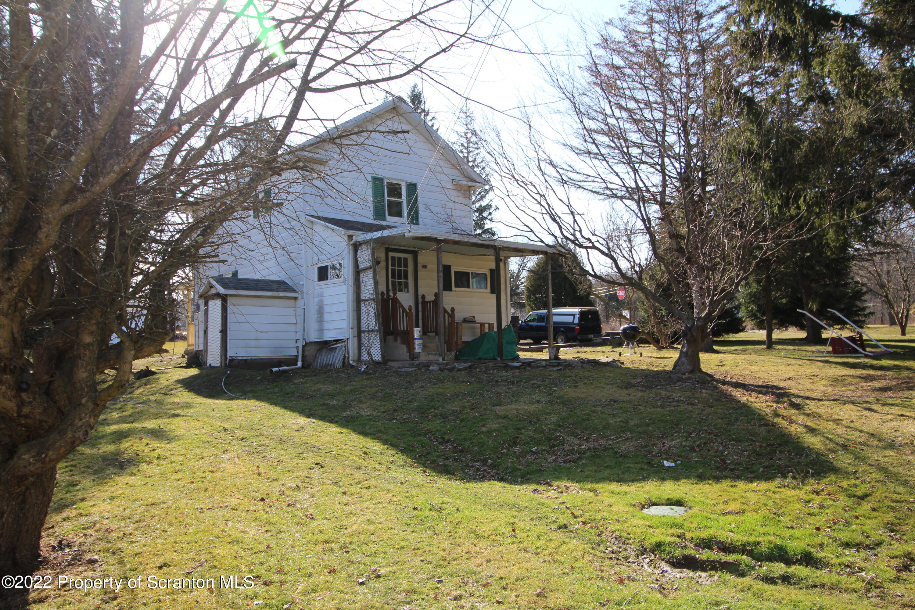 4001 Quicktown Road Moscow, PA 18444 - Photo 24 of 24 a view of a house with a yard