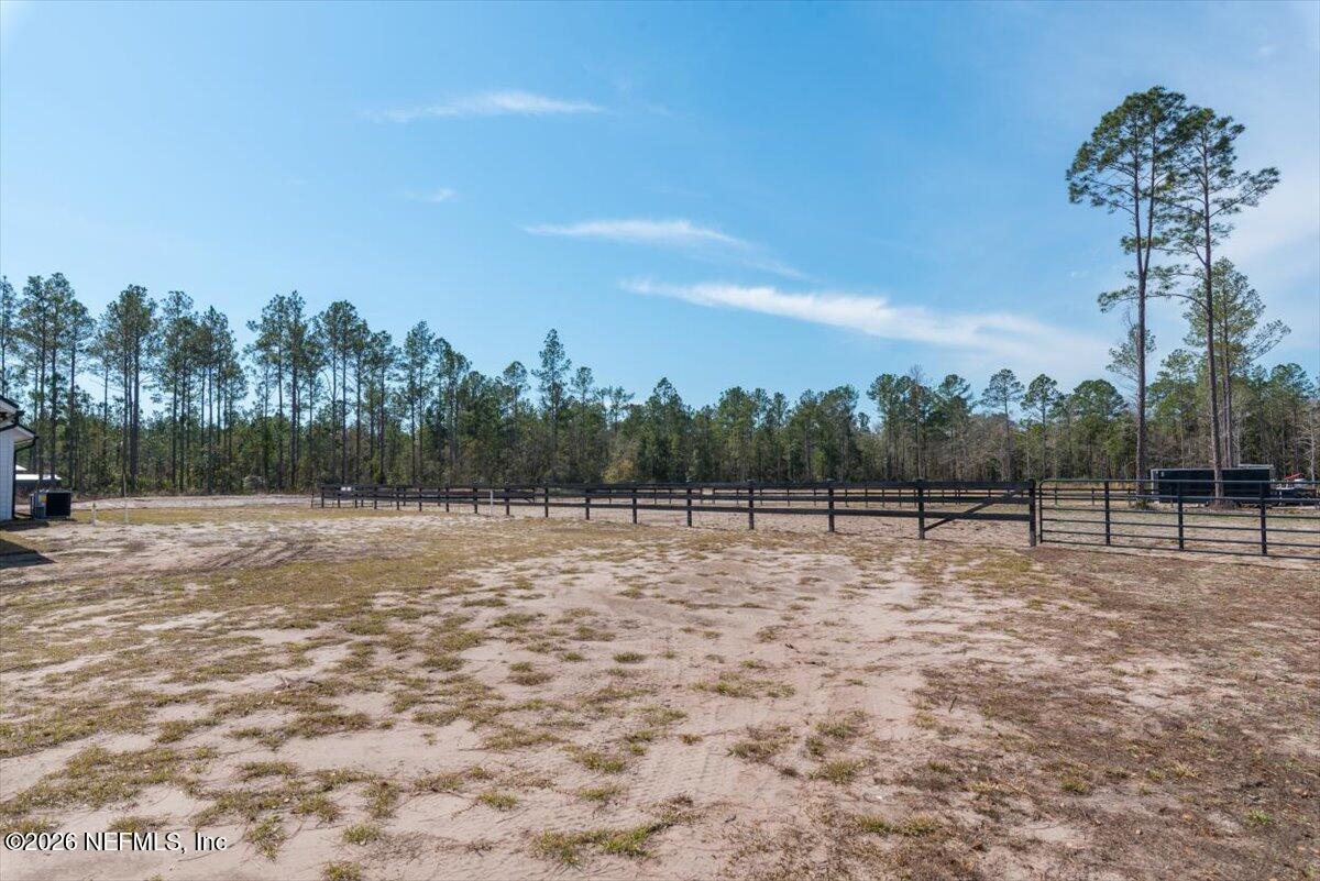 34883 Steeple Chase Way Callahan, FL 32011 - Photo 64 of 88 a backyard of a house with lots of green space