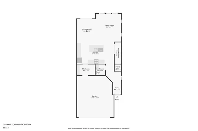 $289,000 | 321 Maple, Pardeeville, WI 53954
