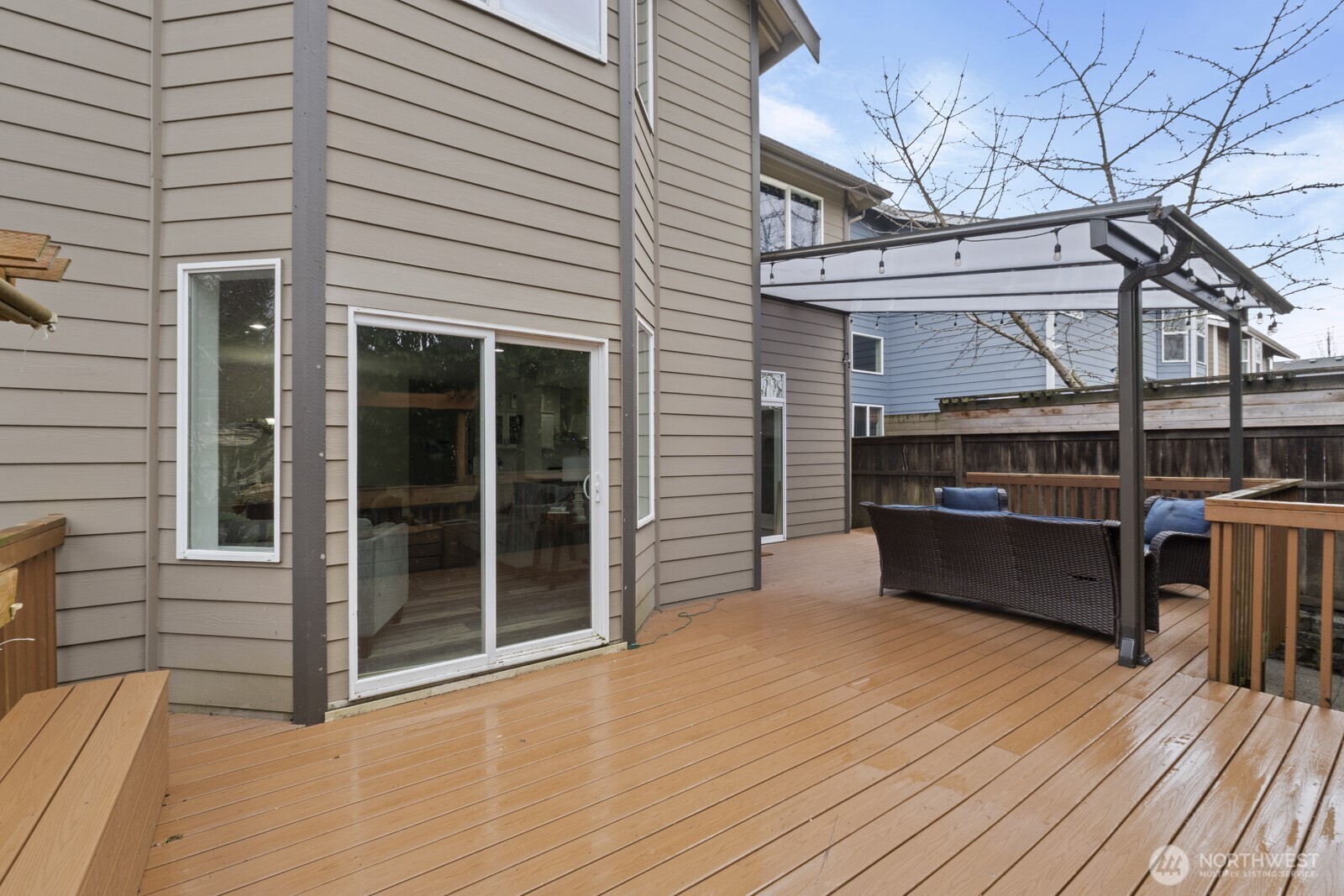 4233 154th Place Southeast Bothell, WA 98012 - Photo 36 of 40 a view of a house with a wooden deck