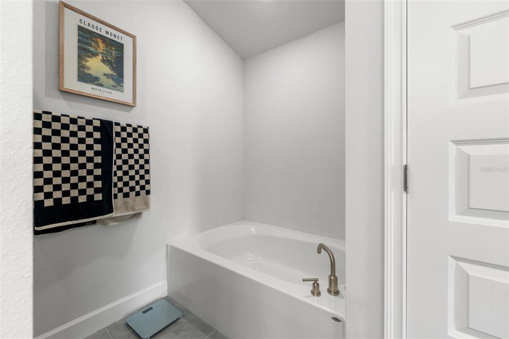 25093 Southwest 23rd Road Newberry, FL 32669 - Photo 17 of 29 a bathroom with a bathtub and shower