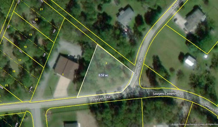 7351 Sawyer Pike, aerial, parcel, acre