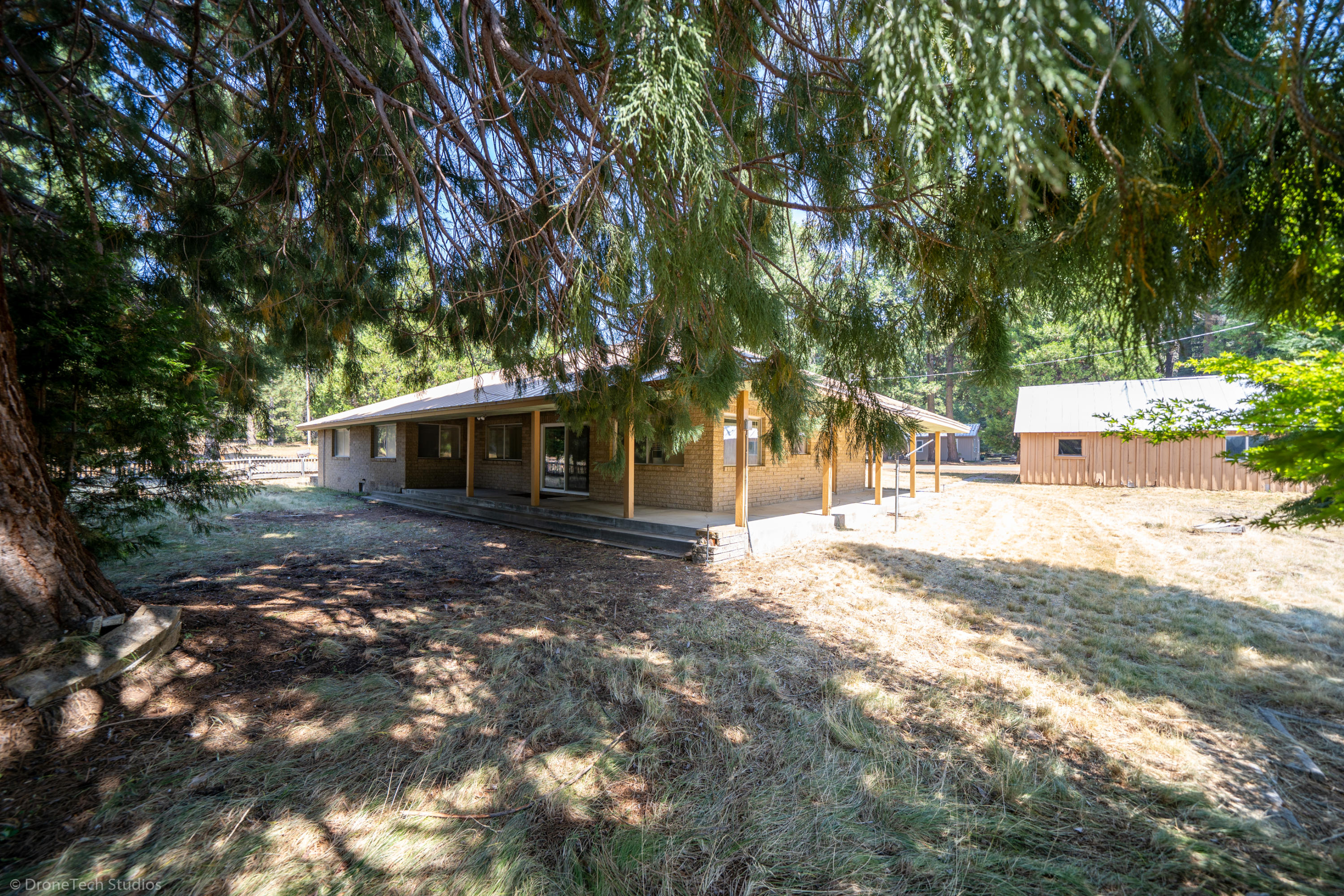 36563 Deer Flat Road Shingletown, CA 96088 - Photo 37 of 65 a view of a house with a tree