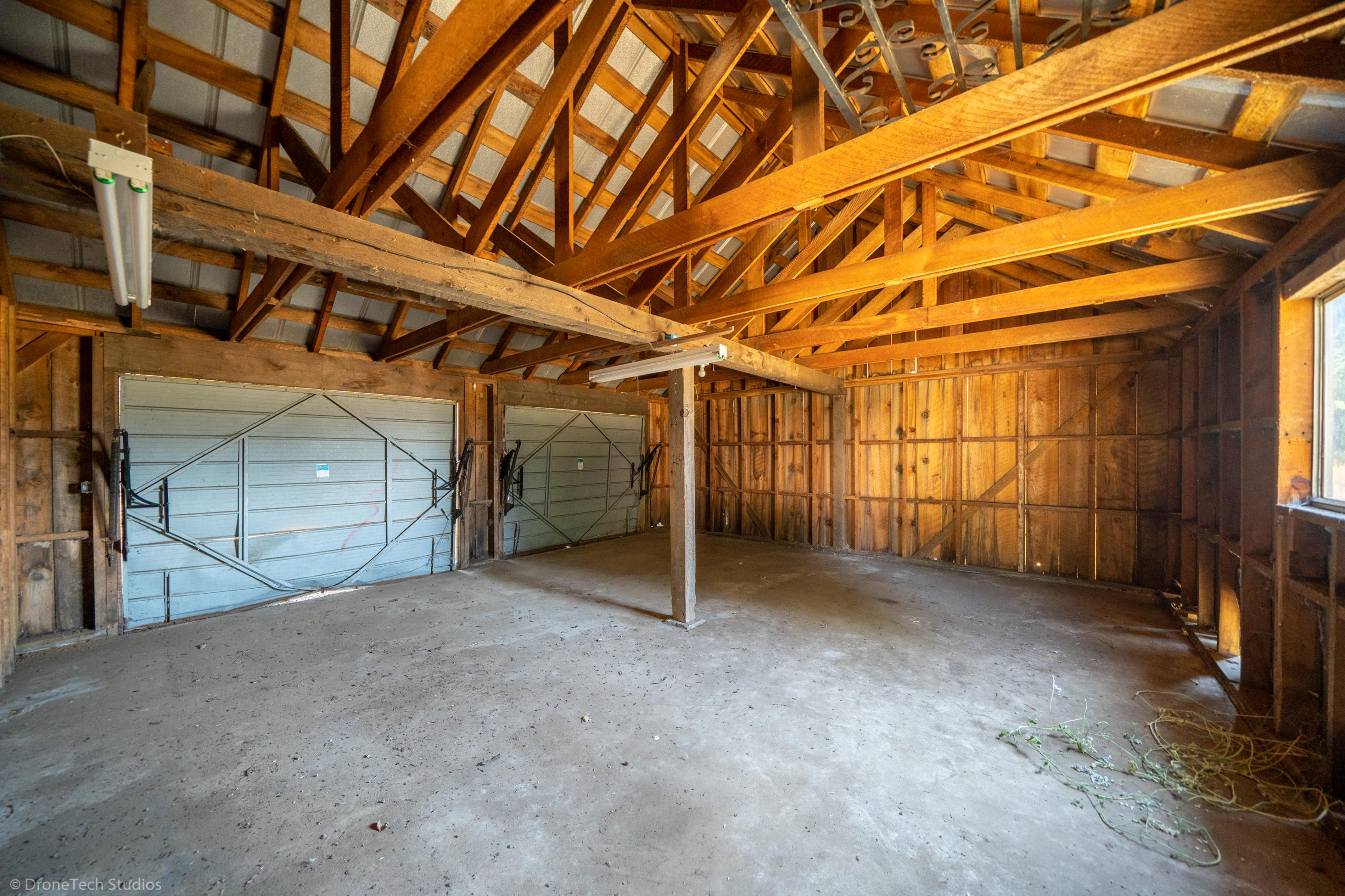 36563 Deer Flat Road Shingletown, CA 96088 - Photo 40 of 65 a view of empty room with wooden walls