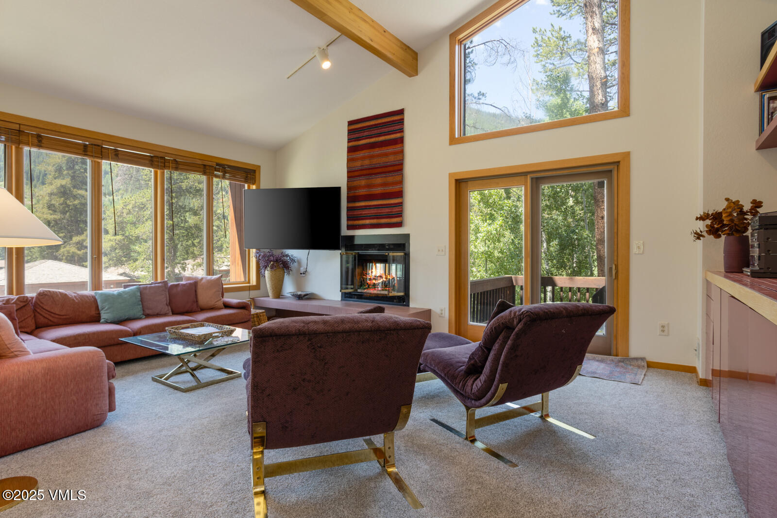 5159 Gore Circle Vail, CO 81657 - Photo 18 of 62 a view of a livingroom with workspace and a window