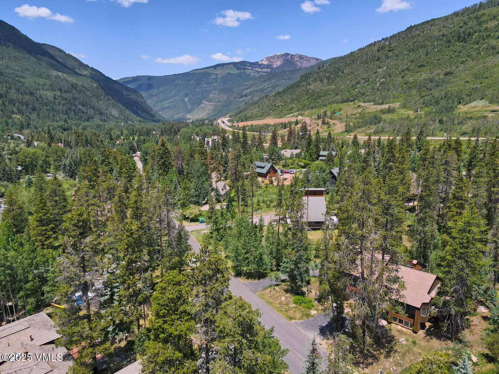 5159 Gore Circle Vail, CO 81657 - Photo 54 of 62 a view of a city with mountains in the background